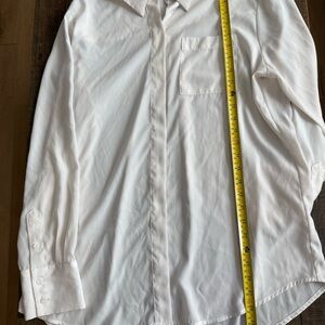 Nine West Crisp White Dress Shirt